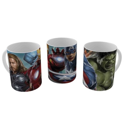 Caneca Vingadores - Mod.01